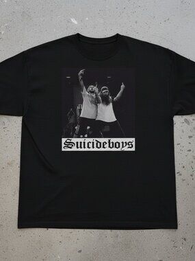 Suicideboys Graphic T-Shirt | $uicideboy$ Rap Tee | Black Oversized Streetwear